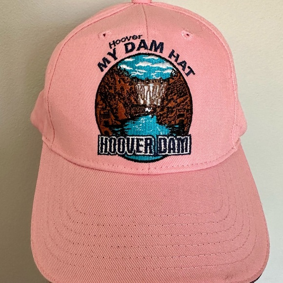 My Hoover Dam Hat Pink | Women’s | Arizona And Nevada Cap Hat - Picture 1 of 4